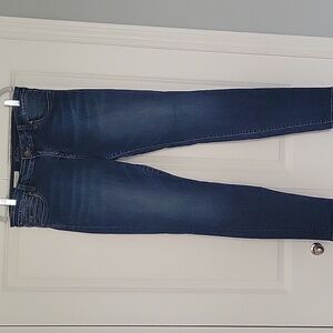 Kut From Kloth Toothpick Skinny Dark Blue Jeans Sise 12